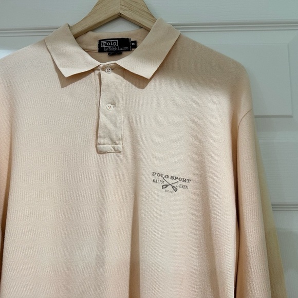 Polo Ralph Lauren Shirt Vintage XL Rare Kayak Sport Mesh Long Sleeve Pre…​​​ - Picture 6 of 6